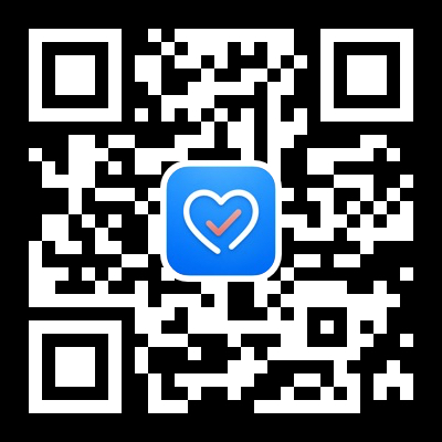 QR code to download SymLog on the App Store